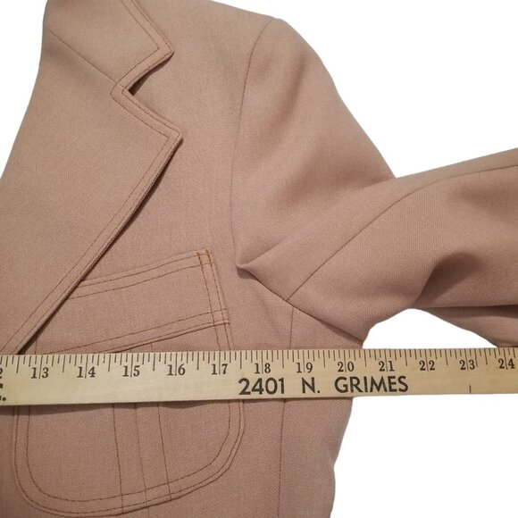 Vintage 1970s LEVI’S Panatela Jacket Sports Coat Size 40 Polyester - Picture 4 of 10